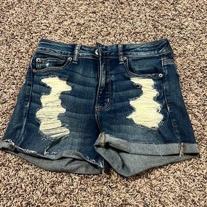 American eagle high rise shorts size 6